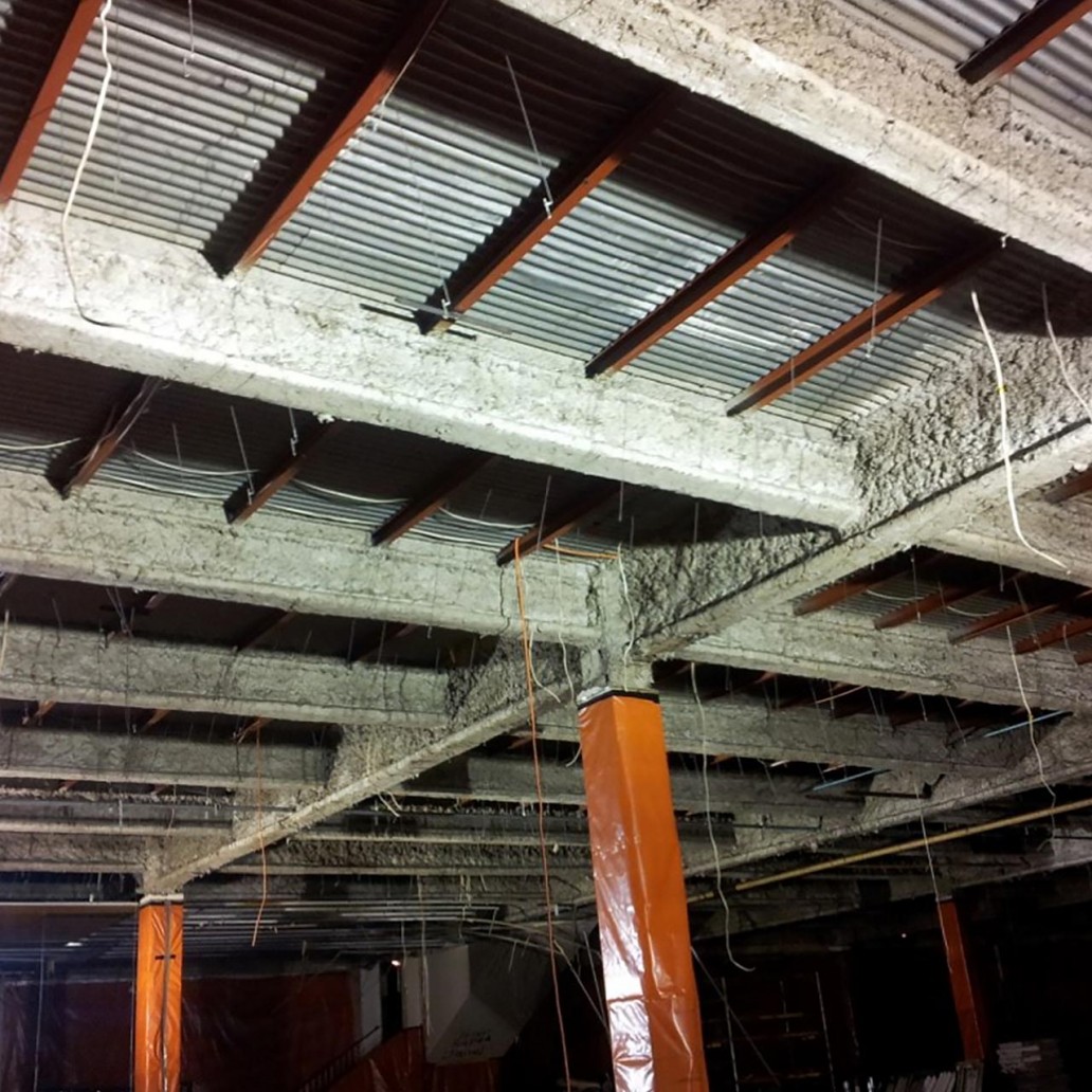 Friable Asbestos Removal - Before