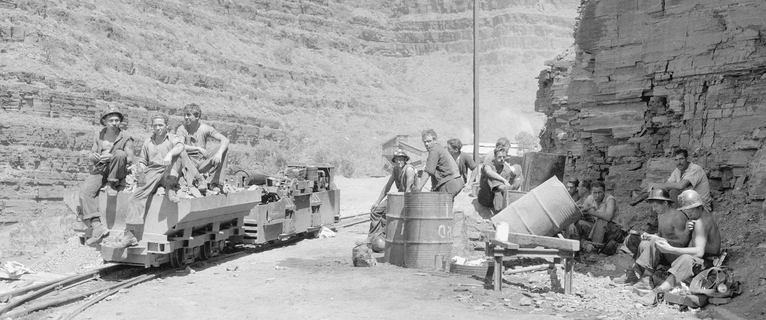 Wittenoom Asbestos Mine 1950